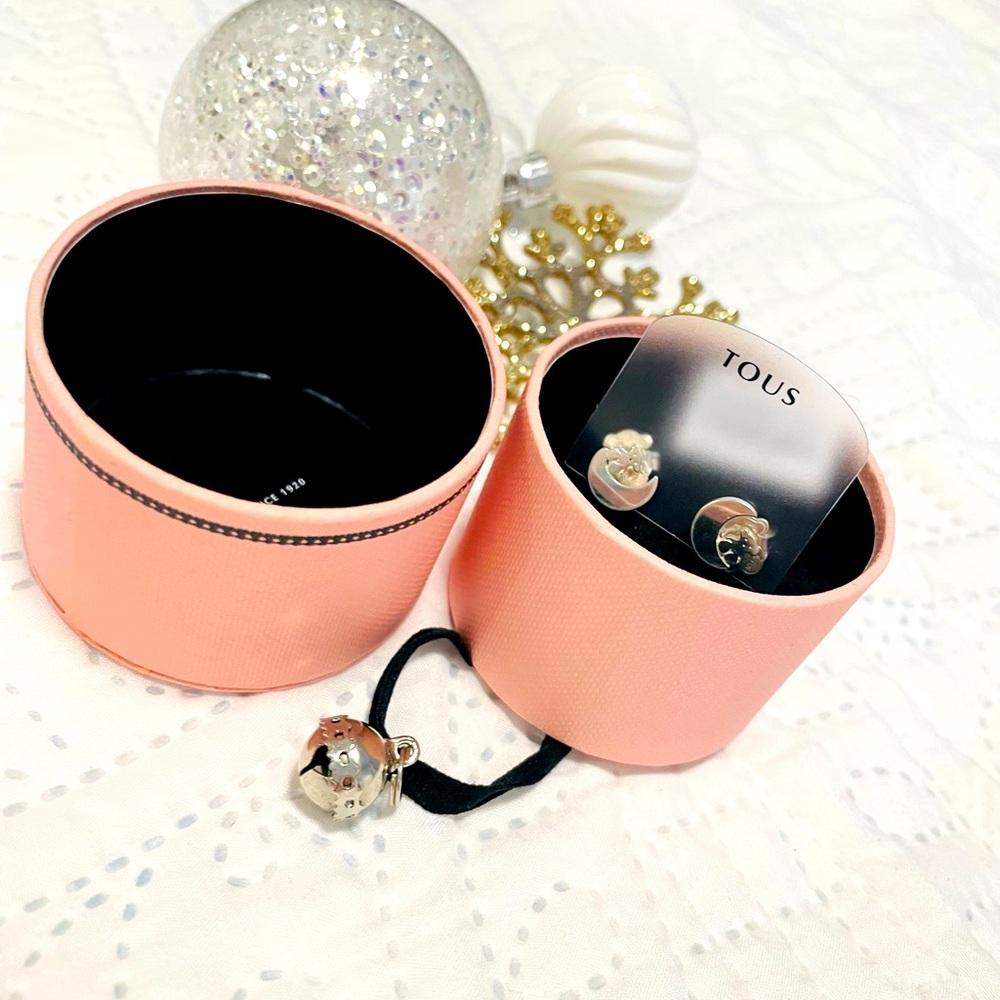 Sterling silver Tous earrings